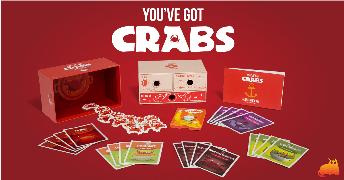 You've Got Crabs A New Party Game from the Creators of